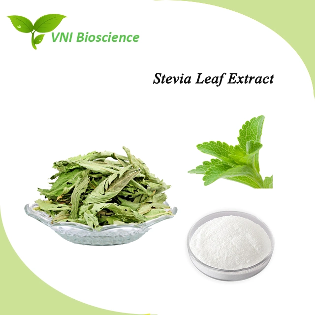 Kosher Halal Certified Natural High Purity Stevioside Sweeter Stevia Leaf Extract