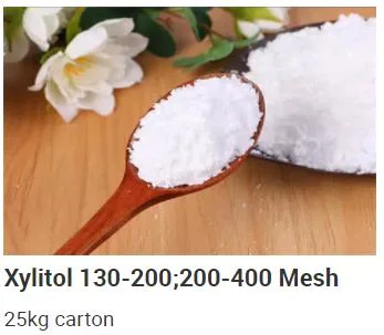 25kg Bag 10-40 Mesh 30-80 Mesh 130-200 Mesh 200-400 Mesh Competitive Price Food Additives Sweetener Bulk Xylitol