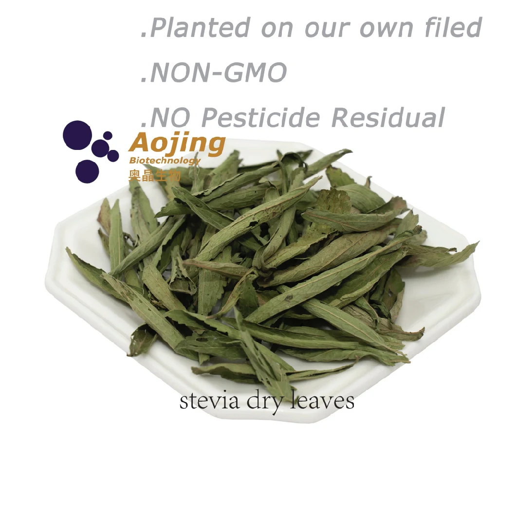 Stevia Powder Rebaudioside Low Calorie Stevia Extract Supplied by Aojing Biological Factory Ra80