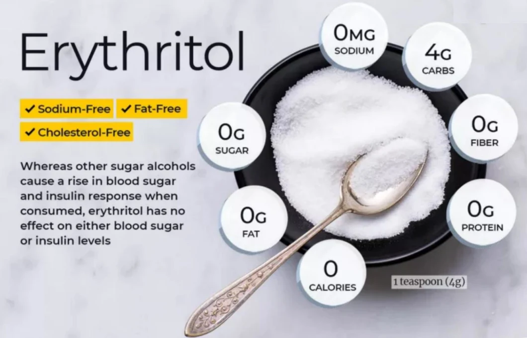 Sweetener Erythritol Low Calorie Erythritol