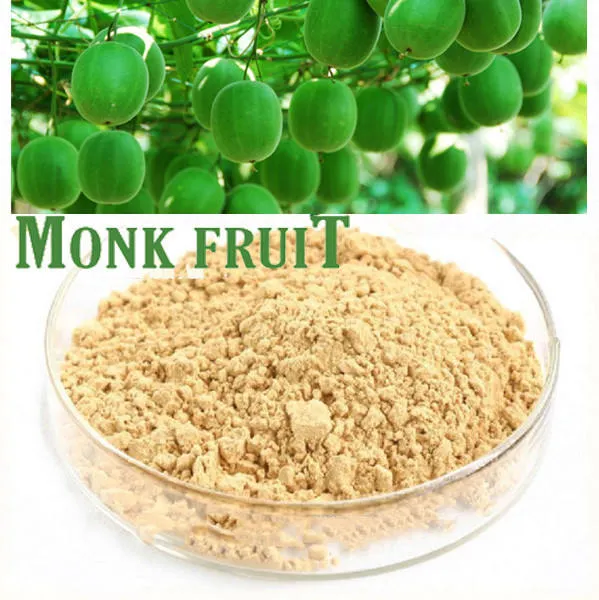 E. K Herb Natural Healthy Sweetner 0 Calories Stevia Steviol Glycosides 95%, Sg95 Stevia Leaf Extract Mogroside V, Luo Han Guo / Monk Fruit Extract