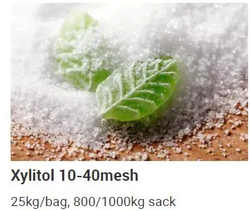 25kg Bag 10-40 Mesh 30-80 Mesh 130-200 Mesh 200-400 Mesh Competitive Price Food Additives Sweetener Bulk Xylitol